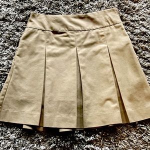 School Uniform Skort Khaki Tan, Juniors size 5